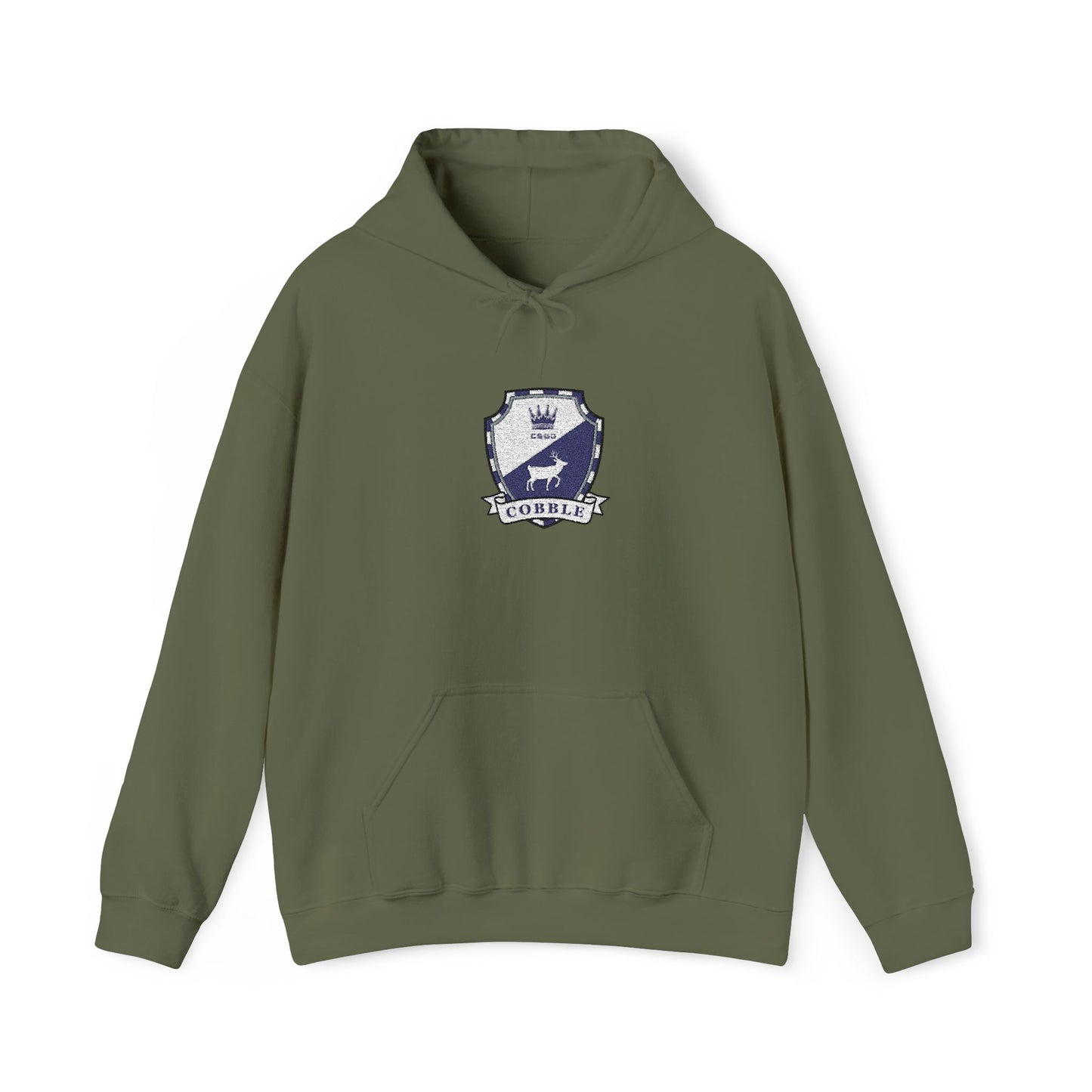 Cobblestone Hooded Sweatshirt (Embroidered)