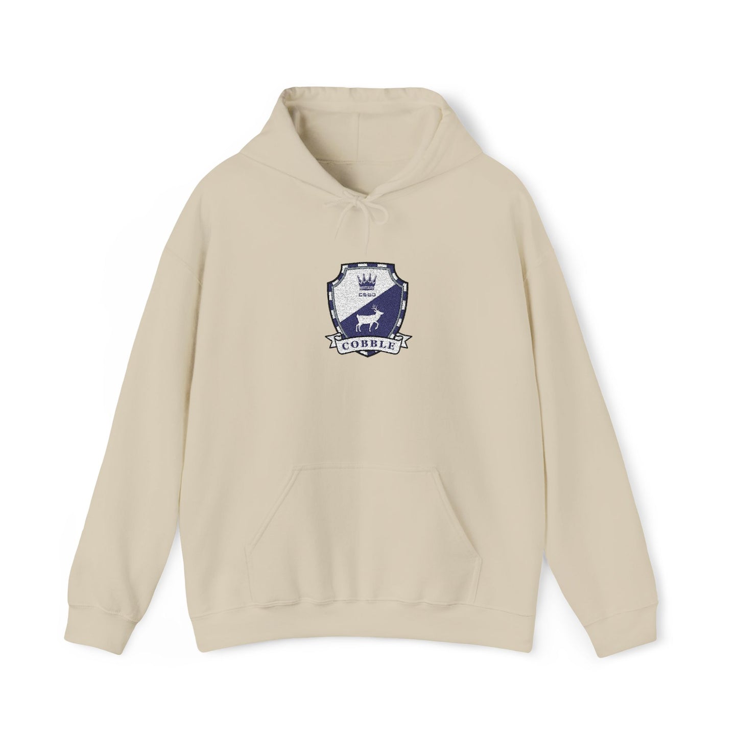Cobblestone Hooded Sweatshirt (Embroidered)