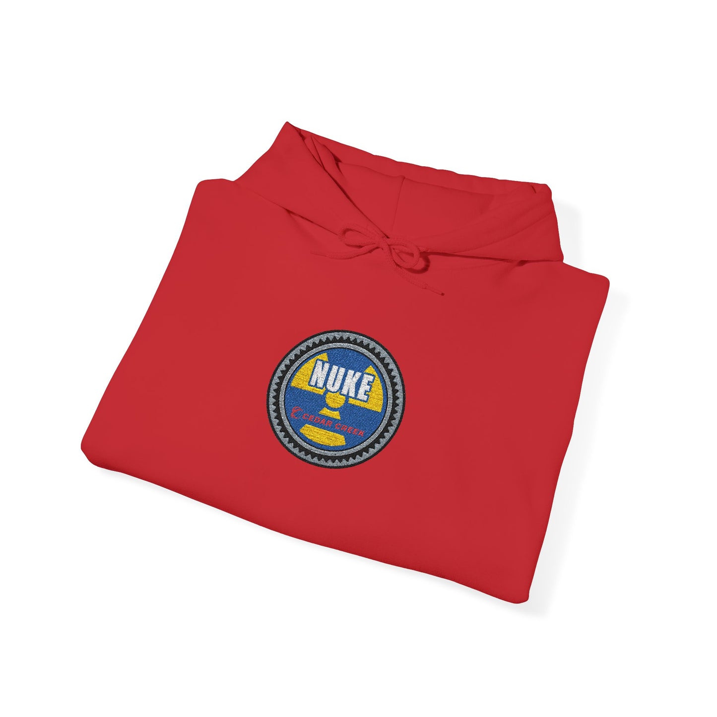 Nuke Hooded Sweatshirt (Embroidered)