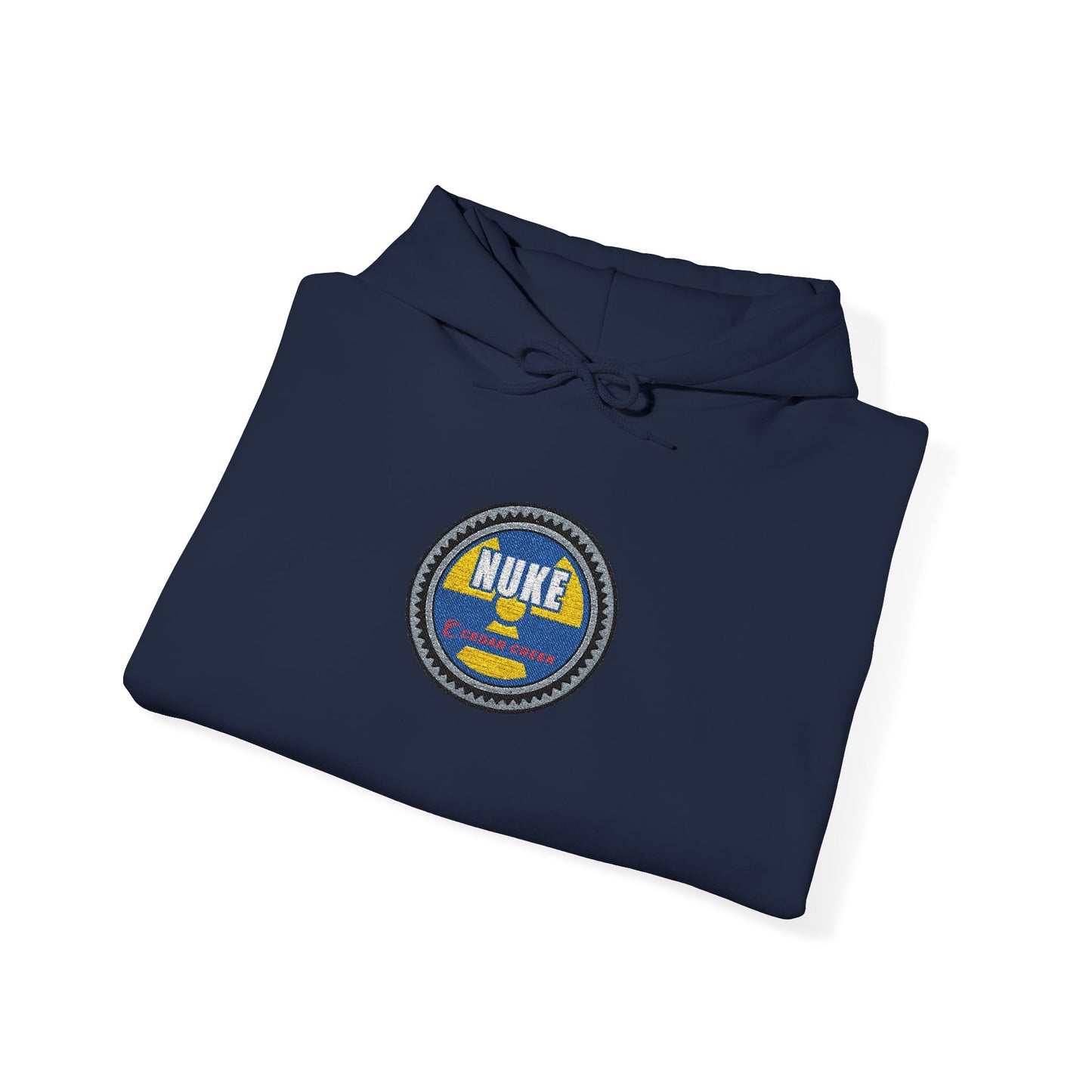 Nuke Hooded Sweatshirt (Embroidered)