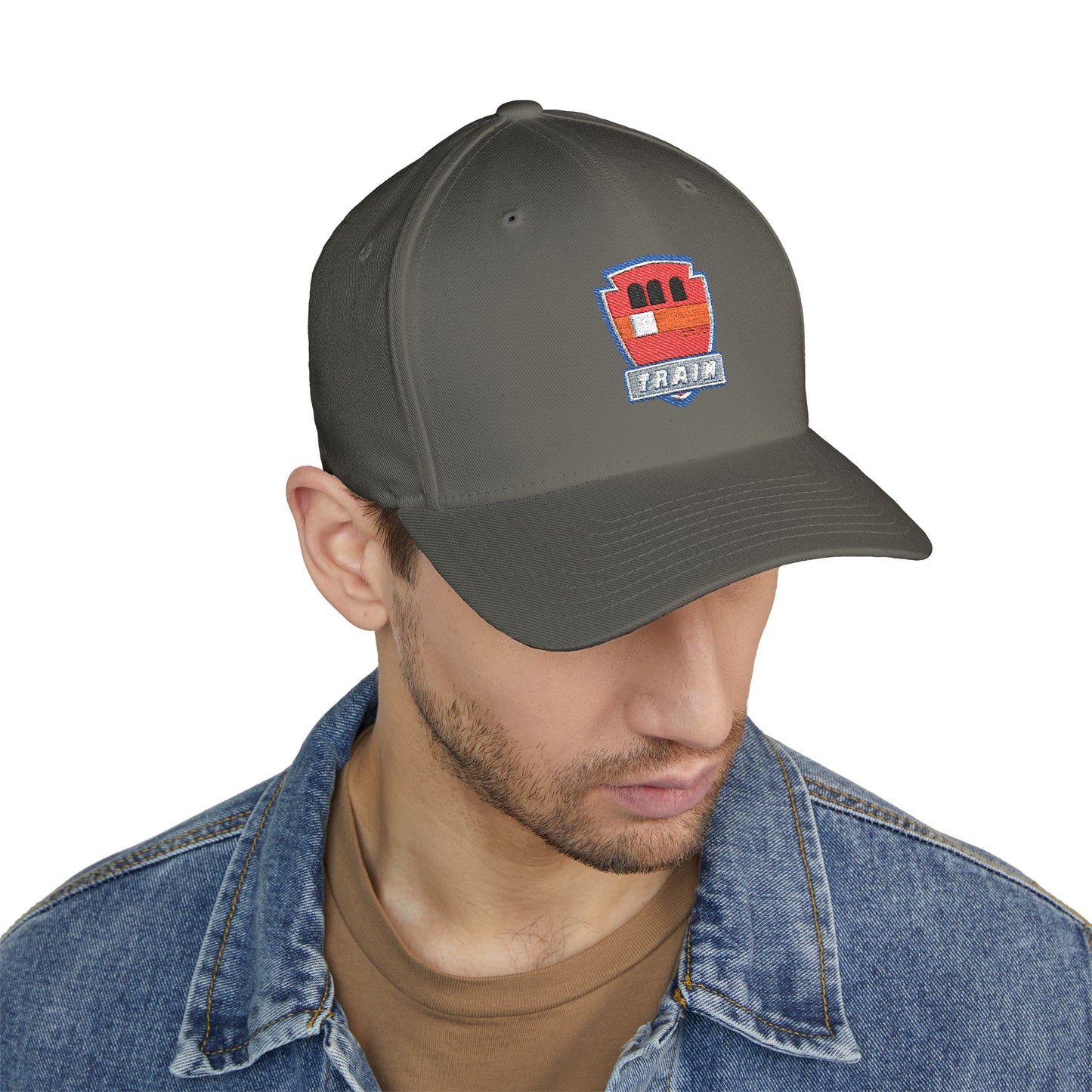 Train cap (Embroidered)