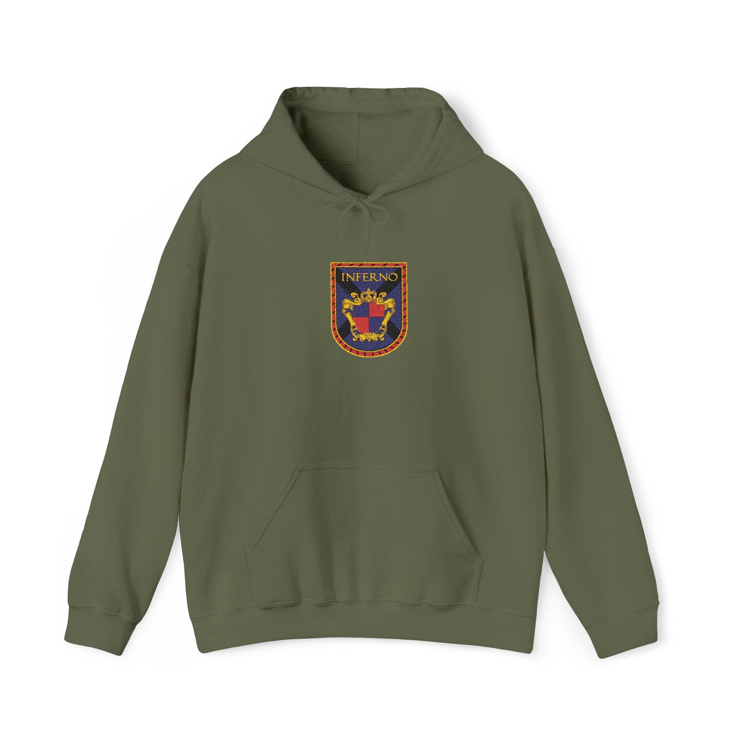 Inferno Hooded Sweatshirt (Embroidered)