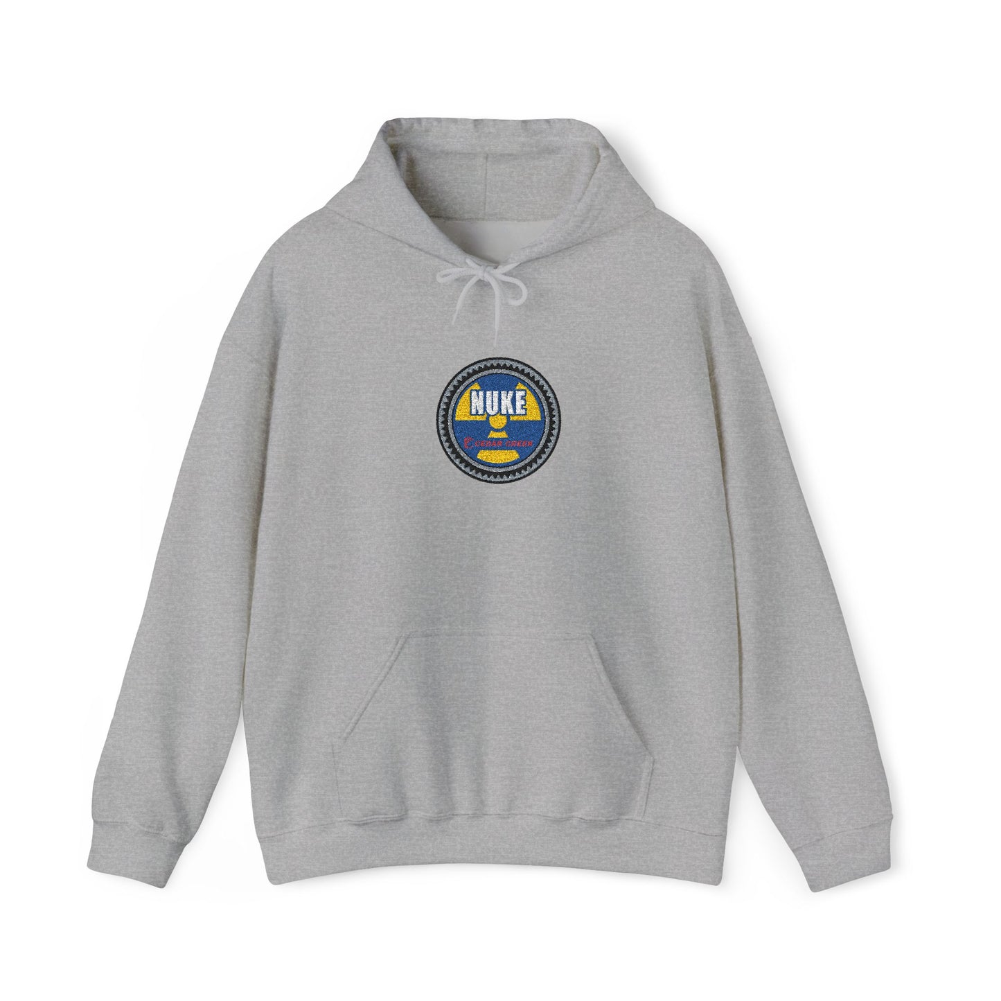 Nuke Hooded Sweatshirt (Embroidered)