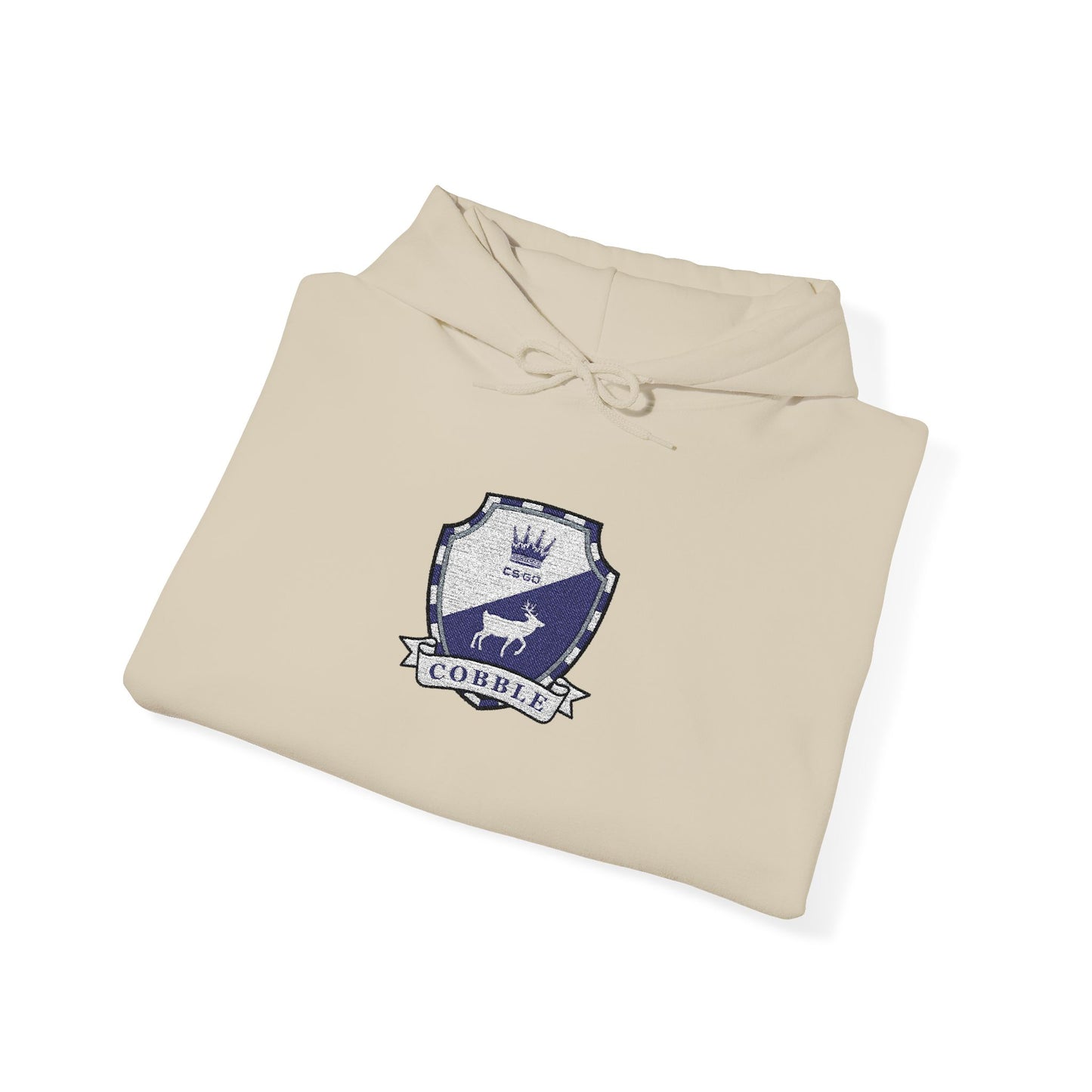Cobblestone Hooded Sweatshirt (Embroidered)