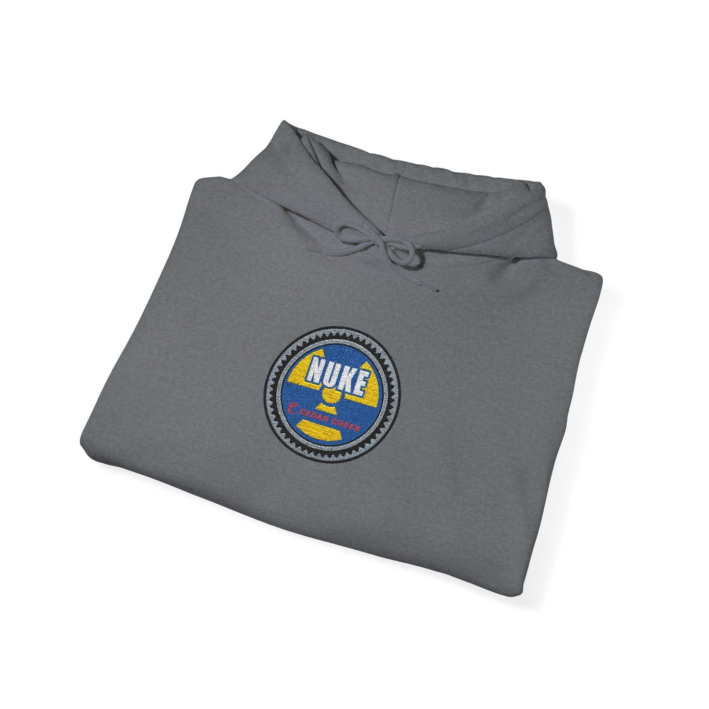 Nuke Hooded Sweatshirt (Embroidered)