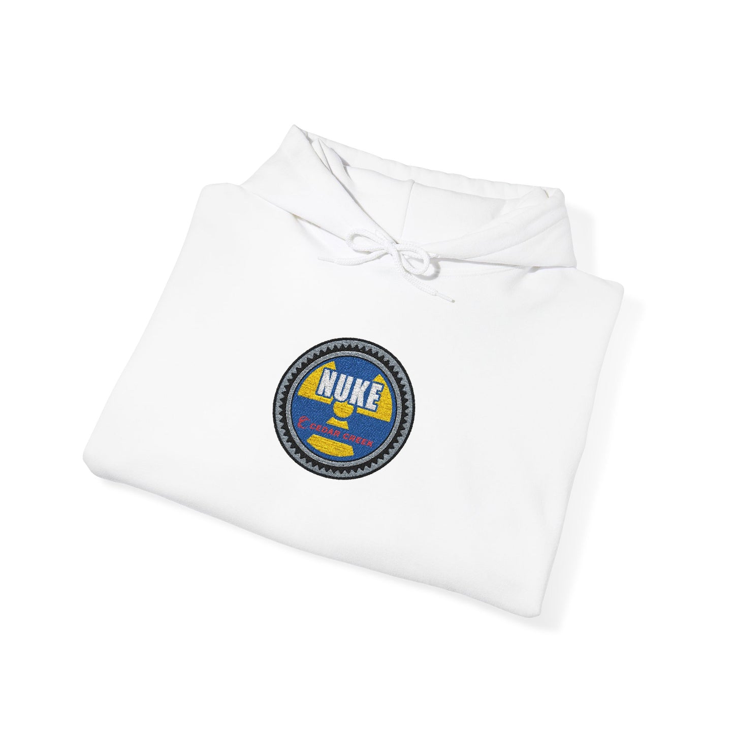 Nuke Hooded Sweatshirt (Embroidered)