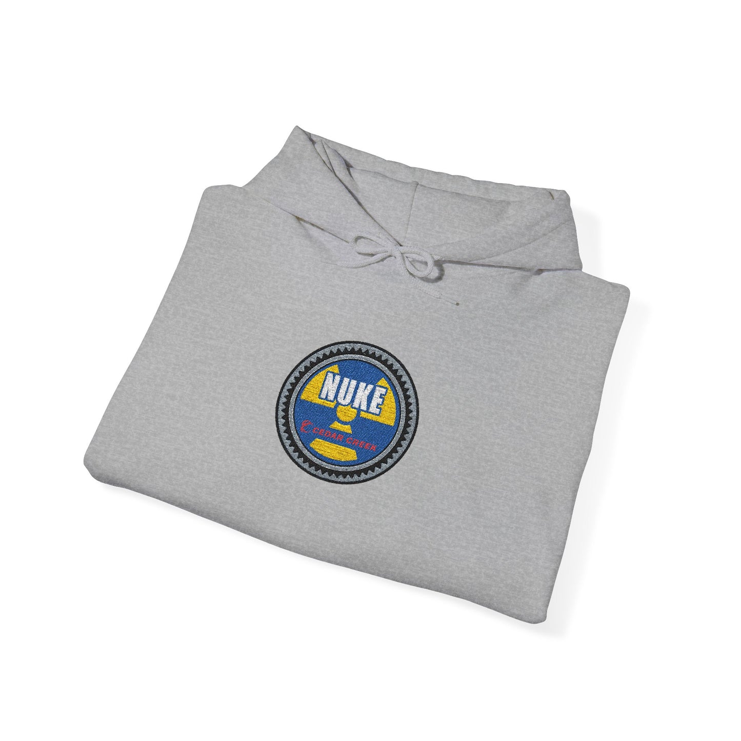 Nuke Hooded Sweatshirt (Embroidered)