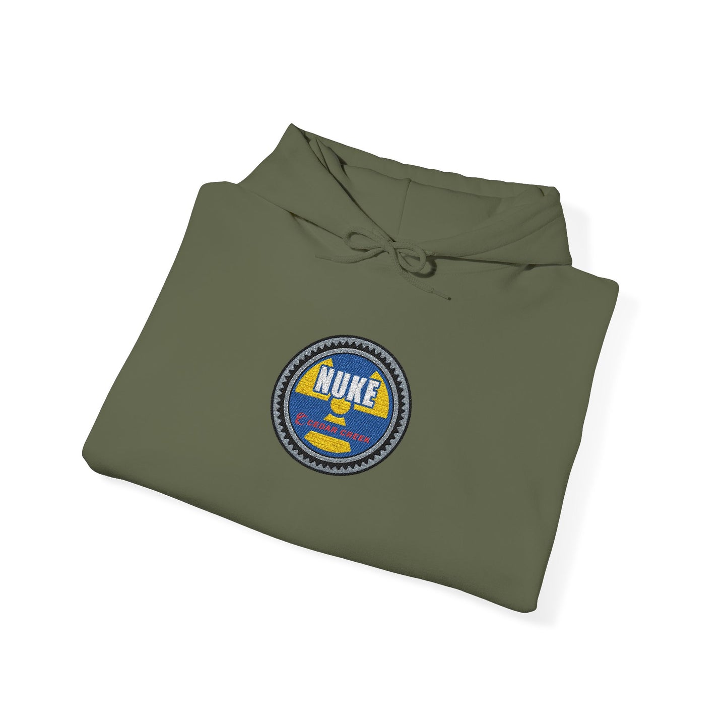 Nuke Hooded Sweatshirt (Embroidered)